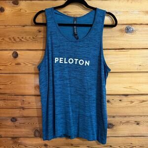 Lululemon Peloton Blue Tank Top Mens Size Large